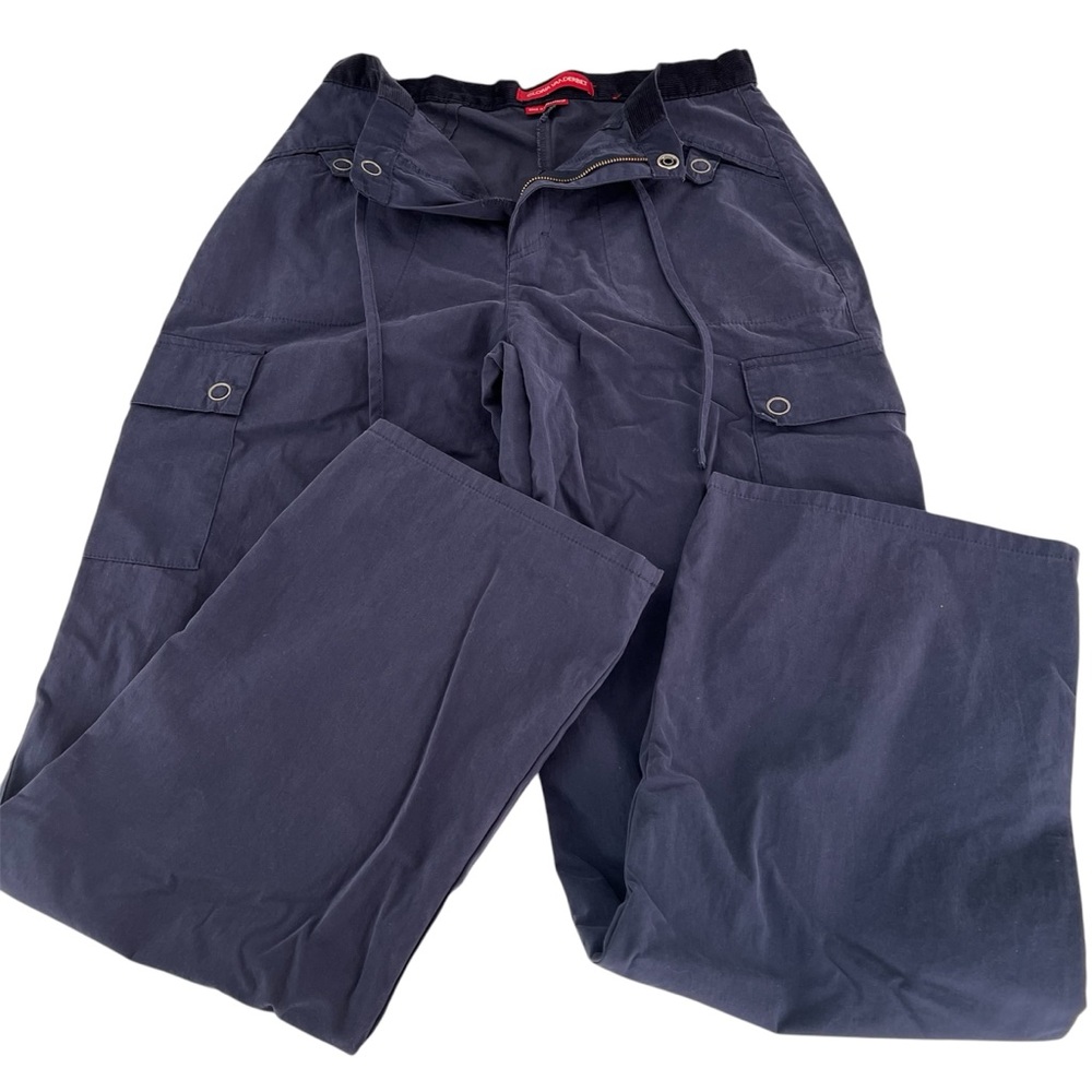 Gloria Vanderbilt blue cargo style pants. Size 8